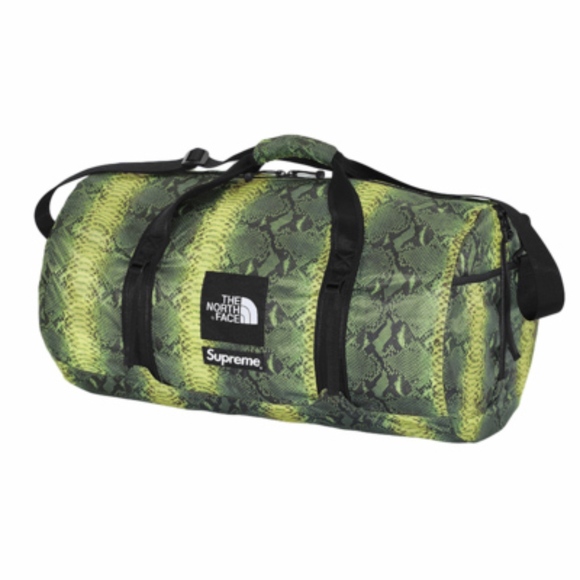 NWT Supreme North Face Snakeskin Duffle Bag - Picture 4 of 6